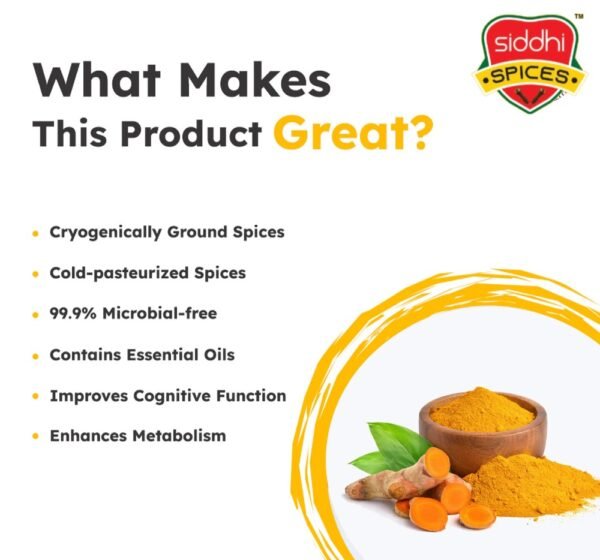 Organic Kandhamal Turmeric Powder - 200gm