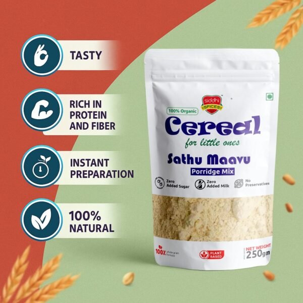 Organic Chana Sattu Powder – Protein-Rich, Gluten-Free Superfood - 500gm